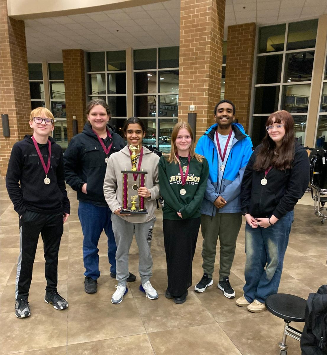 The Quiz Bowl team placed second in their recent competition.