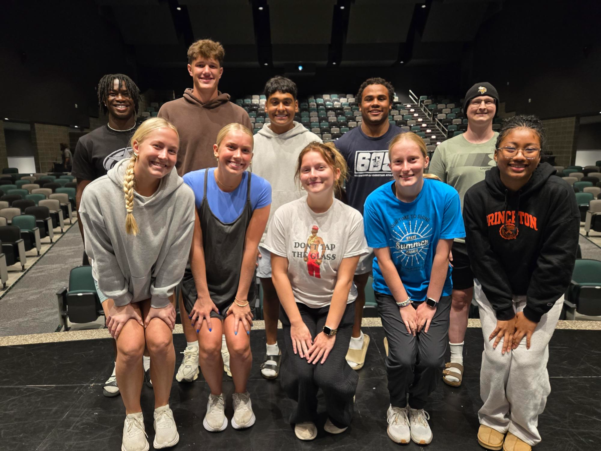 The candidates for Homecoming King are Eddie Mulbah, Eddie Whiting, Sameer Hamed, Daevion Simonsen, and Brooks Heiser. Competing for the crown of Homecoming Queen are Addison Warnke, Abby Horner, Emma Pearce, Nora Weaver, and Sky Kane.