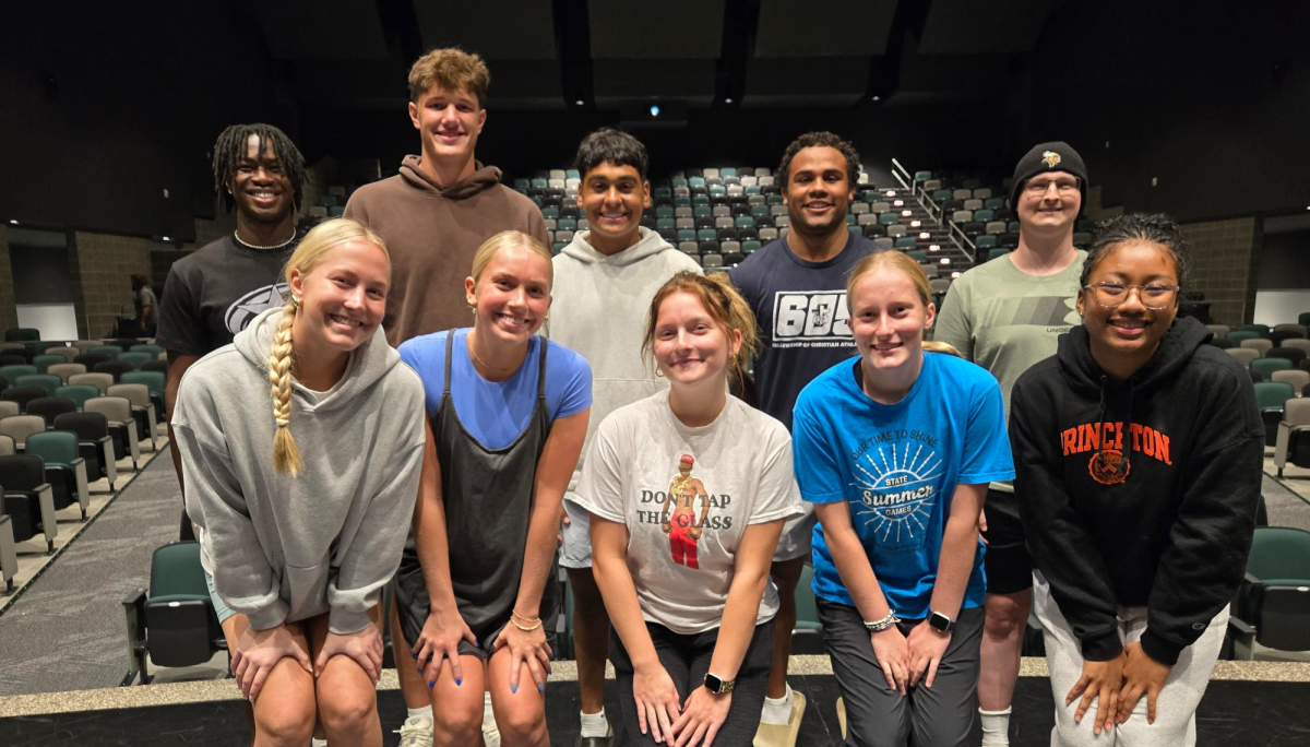 The candidates for Homecoming King are Eddie Mulbah, Eddie Whiting, Sameer Hamed, Daevion Simonsen, and Brooks Heiser. Competing for the crown of Homecoming Queen are Addison Warnke, Abby Horner, Emma Pearce, Nora Weaver, and Sky Kane.